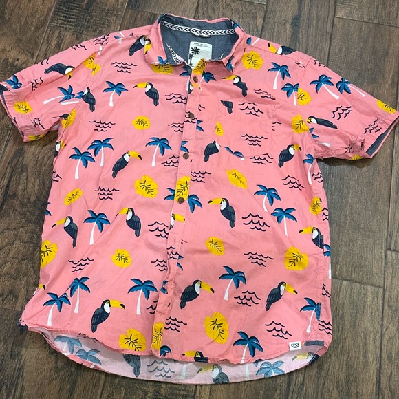 Free Planet Button Down - Picture 1 of 2